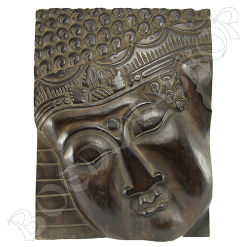 Boeddha wandpaneel groot