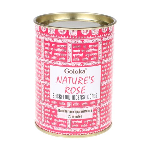 Goloka Natures Rose backflow wierook kegels