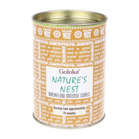 Goloka Natures Nest backflow wierook kegels