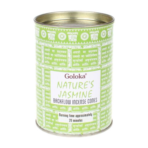Goloka Natures Jasmine backflow wierook kegels