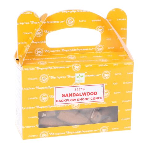 Nag Champa Sandalwood backflow wierook kegels