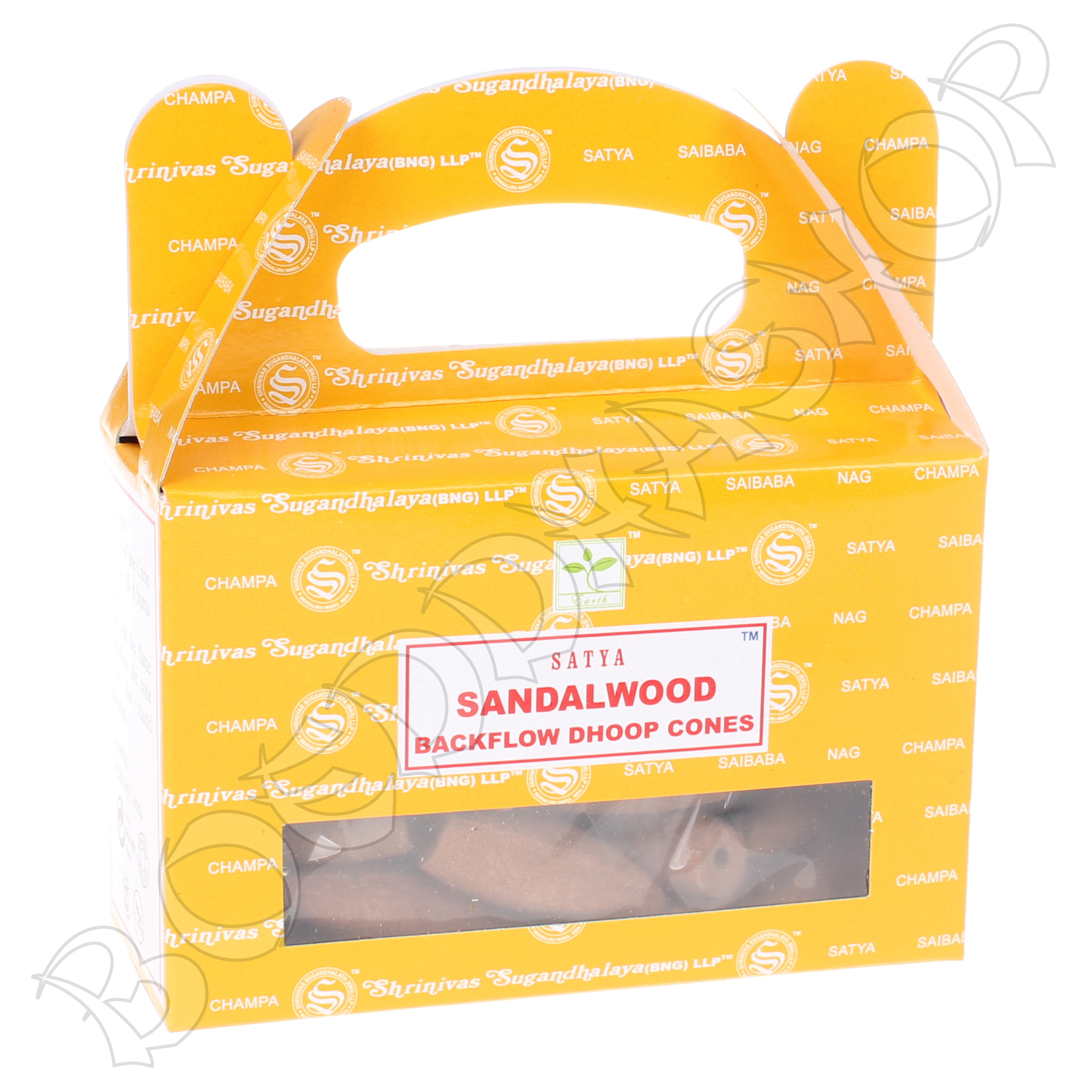 Nag Champa Sandalwood backflow wierook kegels