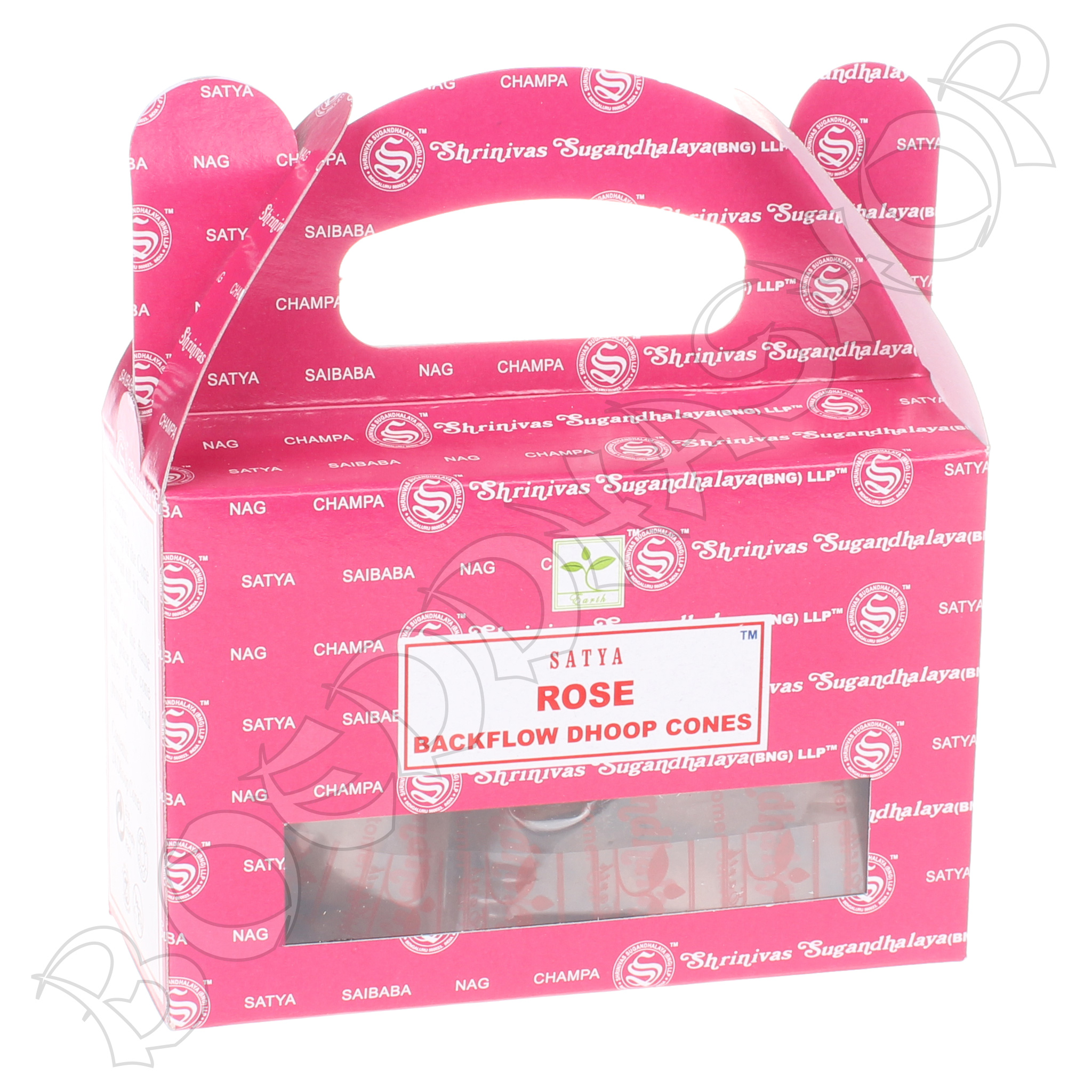 Nag Champa Rose backflow wierook kegels