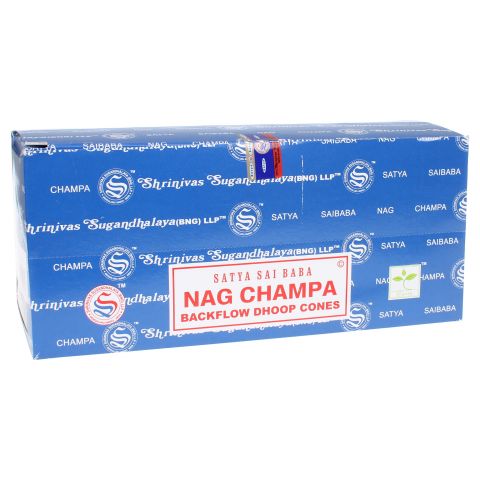 Doos Nag Champa backflow wierook kegels