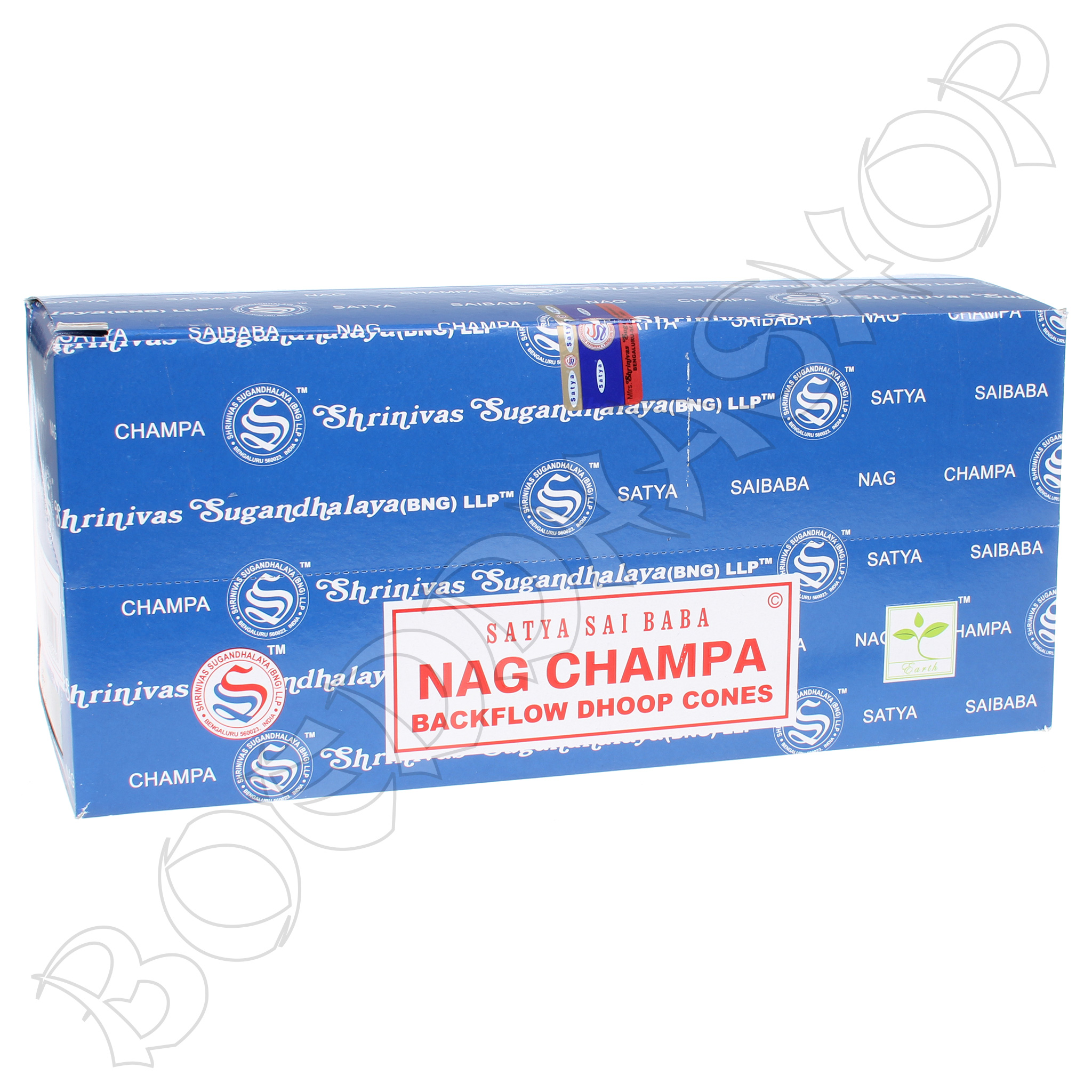 Doos Nag Champa backflow wierook kegels