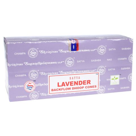 Doos Nag Champa Lavender backflow wierook