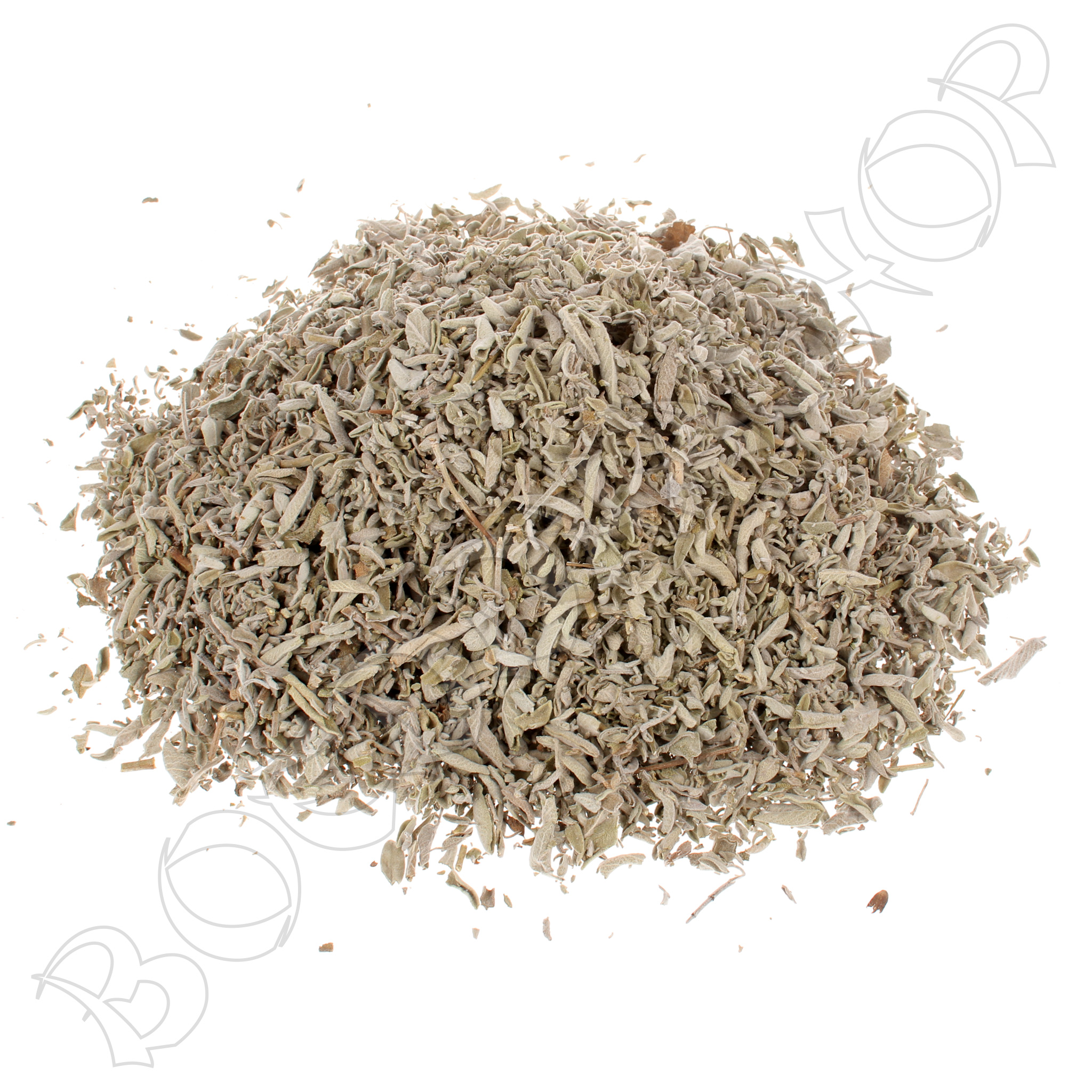 1265_product Groene salie kruid, 250g Salvia officinalis