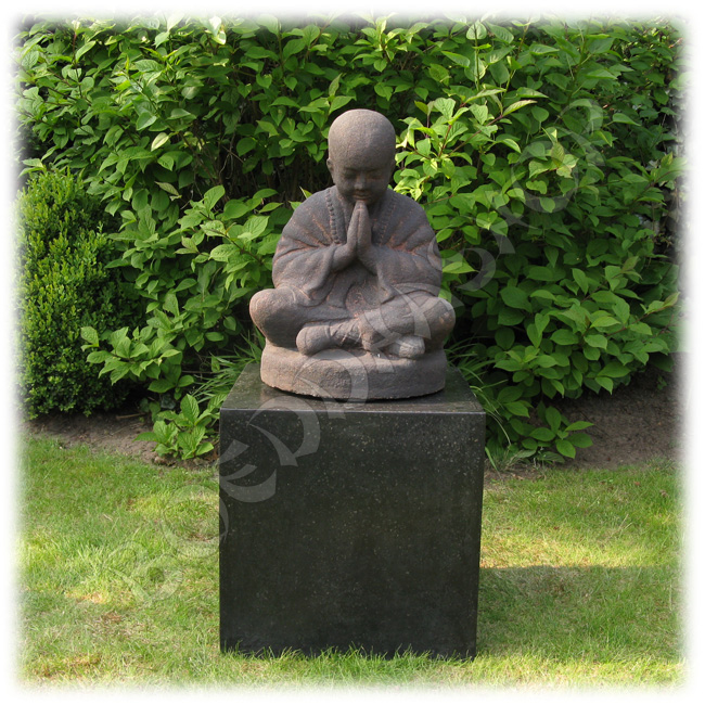 Shaolin monnik lavasteen 50cm