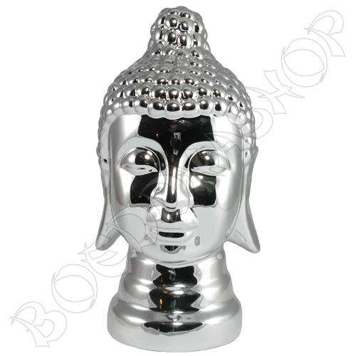 Japans Boeddha hoofd zilver