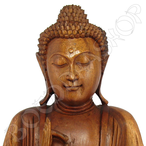 Houten Boeddha Vitarka 30cm
