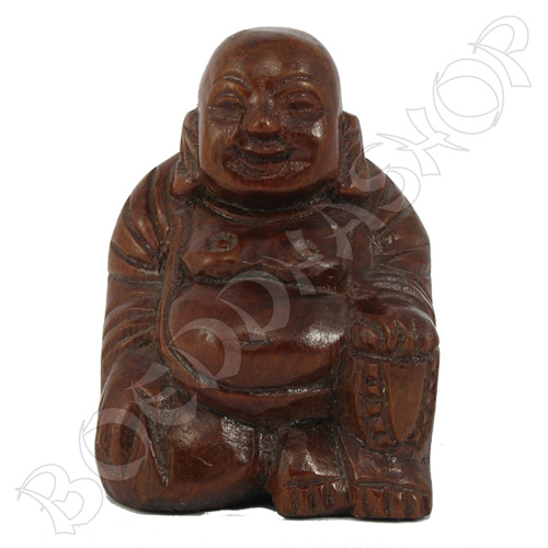 Happy Boeddha hout