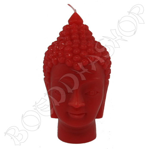 Boeddha kaars rood