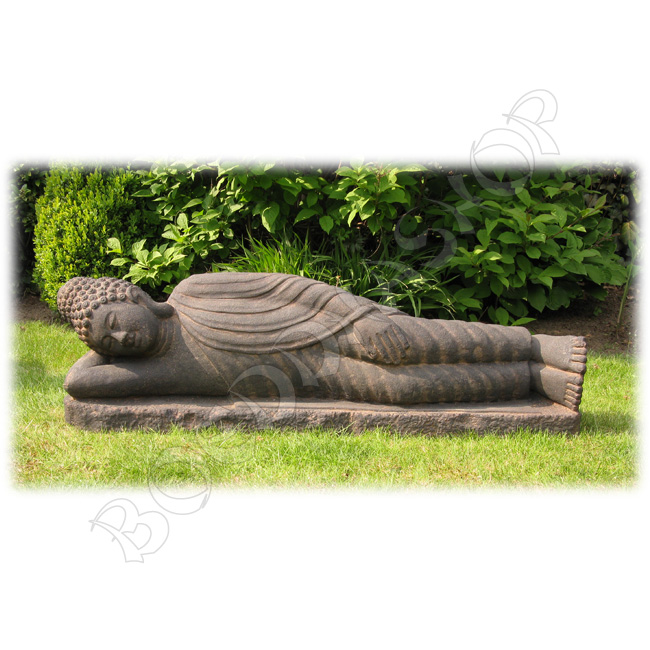 Tuinbeeld Boeddha liggend