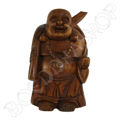 Reizende Happy Boeddha hout