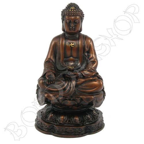Bronzen amitabha Boeddha
