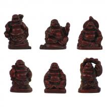 Set mini Boeddha's rood