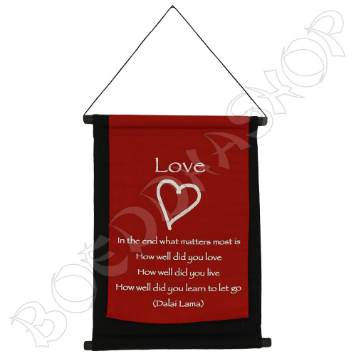 Wanddoek Love