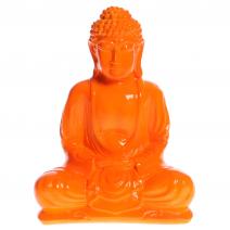 Fluor Boeddha oranje M