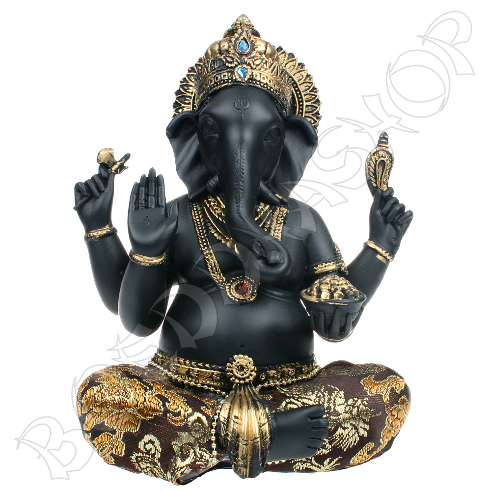 Ganesha met luxe gewaad