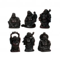 Set Chinese Boeddha's polystone