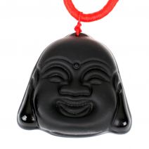 Chinese Boeddha hanger obsidiaan