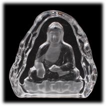 Thaise Boeddha, kristal relief M