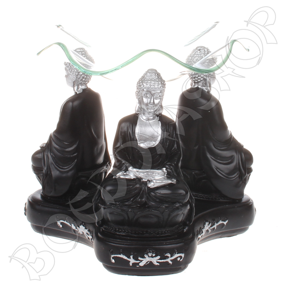 Olieverdamper meditatie Boeddha zw/z