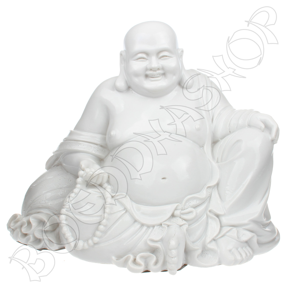 Happy Boeddha wit