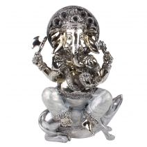 Ganesha op rat zilver