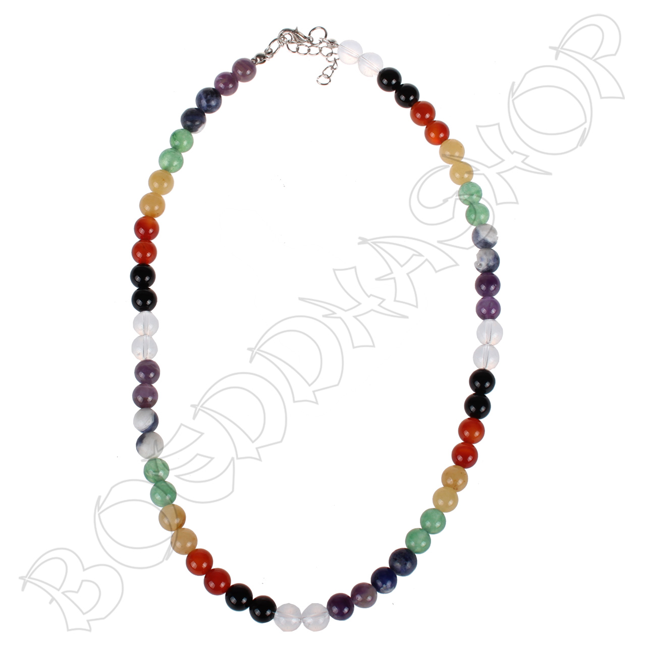 7 Chakra ketting edelsteen